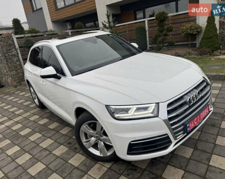 Білий Ауді Ку 5, об'ємом двигуна 2 л та пробігом 185 тис. км за 20990 $, фото 38 на Automoto.ua