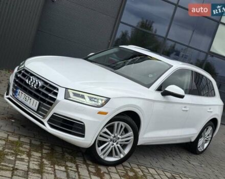 Білий Ауді Ку 5, об'ємом двигуна 2 л та пробігом 163 тис. км за 26750 $, фото 2 на Automoto.ua