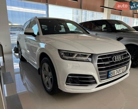 Ауді Ку 5 2017 у Хмельницькому на Automoto.ua Білий Ауді Ку 5, об'ємом двигуна 1.97 л та пробігом 105 тис. км за 33200 $, фото 5 на Automoto.ua