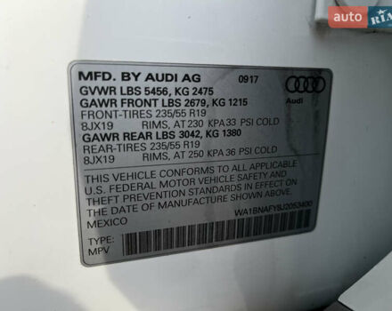 Белый Ауди Ку 5, объемом двигателя 2 л и пробегом 167 тыс. км за 22600 $, фото 32 на Automoto.ua