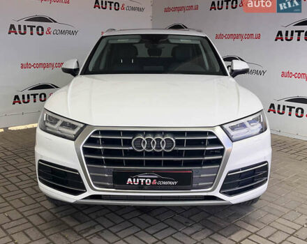 Белый Ауди Ку 5, объемом двигателя 2 л и пробегом 46 тыс. км за 25950 $, фото 1 на Automoto.ua