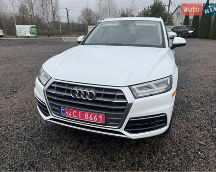 Белый Ауди Ку 5, объемом двигателя 2 л и пробегом 114 тыс. км за 23800 $, фото 1 на Automoto.ua