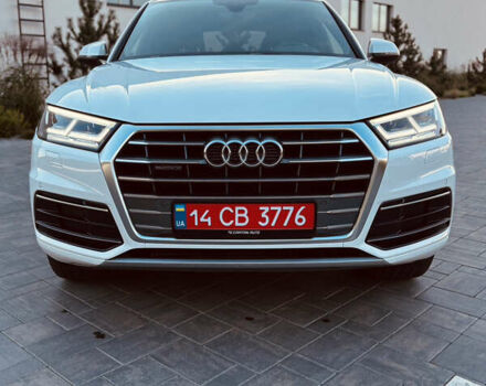 Белый Ауди Ку 5, объемом двигателя 2 л и пробегом 90 тыс. км за 26500 $, фото 1 на Automoto.ua