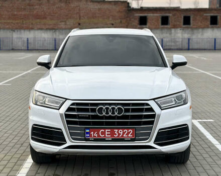 Белый Ауди Ку 5, объемом двигателя 2 л и пробегом 162 тыс. км за 20900 $, фото 1 на Automoto.ua