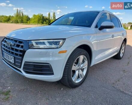 Белый Ауди Ку 5, объемом двигателя 1.98 л и пробегом 187 тыс. км за 29000 $, фото 1 на Automoto.ua