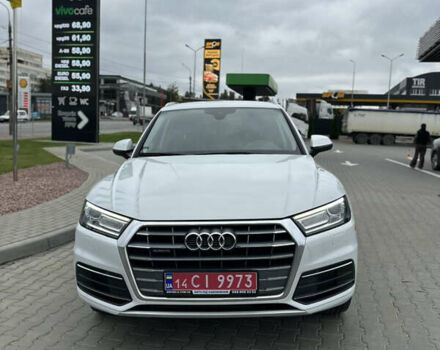 Ауди Ку 5 2019 в Тернополе на Automoto.ua Белый Ауди Ку 5, объемом двигателя 2 л и пробегом 64 тыс. км за 24700 $, фото 1 на Automoto.ua