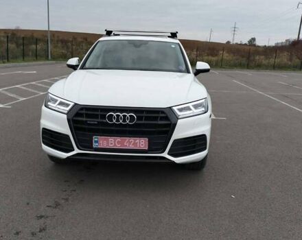 Белый Ауди Ку 5, объемом двигателя 2 л и пробегом 52 тыс. км за 30900 $, фото 4 на Automoto.ua