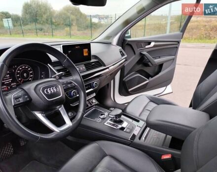 Белый Ауди Ку 5, объемом двигателя 2 л и пробегом 52 тыс. км за 30900 $, фото 15 на Automoto.ua