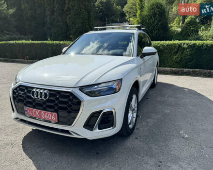 Ауди Ку 5 2020 в Тернополе на Automoto.ua Белый Ауди Ку 5, объемом двигателя 1.98 л и пробегом 136 тыс. км за 44000 $, фото 1 на Automoto.ua