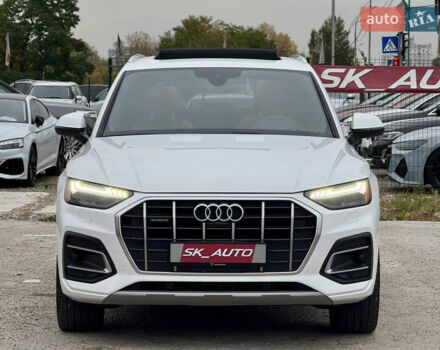 Ауди Ку 5 2021 в Киеве на Automoto.ua Белый Ауди Ку 5, объемом двигателя 2 л и пробегом 44 тыс. км за 41999 $, фото 82 на Automoto.ua