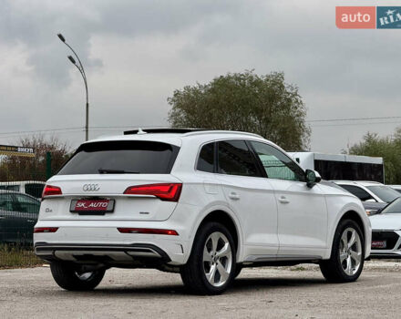 Ауди Ку 5 2021 в Киеве на Automoto.ua Белый Ауди Ку 5, объемом двигателя 2 л и пробегом 44 тыс. км за 41999 $, фото 5 на Automoto.ua