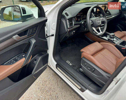 Ауди Ку 5 2021 в Киеве на Automoto.ua Белый Ауди Ку 5, объемом двигателя 2 л и пробегом 44 тыс. км за 41999 $, фото 9 на Automoto.ua