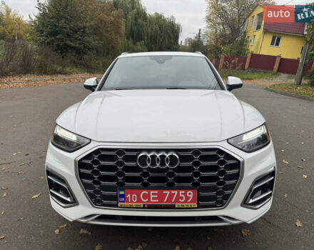 Белый Ауди Ку 5, объемом двигателя 1.98 л и пробегом 60 тыс. км за 33800 $, фото 5 на Automoto.ua