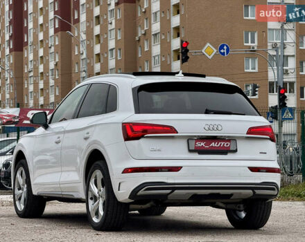 Ауди Ку 5 2021 в Киеве на Automoto.ua Белый Ауди Ку 5, объемом двигателя 2 л и пробегом 44 тыс. км за 41999 $, фото 106 на Automoto.ua