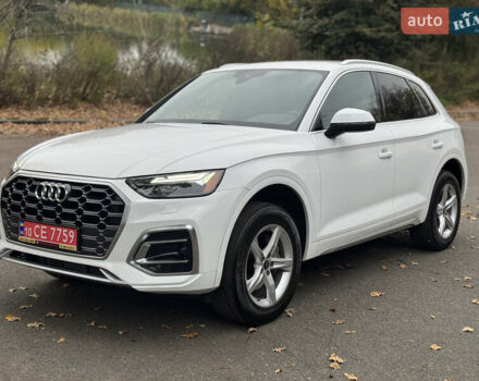 Белый Ауди Ку 5, объемом двигателя 1.98 л и пробегом 60 тыс. км за 33800 $, фото 1 на Automoto.ua