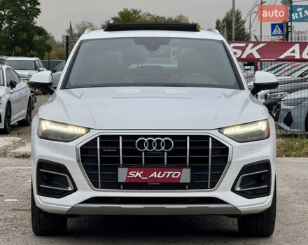 Ауди Ку 5 2021 в Киеве на Automoto.ua Белый Ауди Ку 5, объемом двигателя 2 л и пробегом 44 тыс. км за 41999 $, фото 1 на Automoto.ua