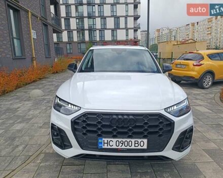 Ауди Ку 5 2023 в Львове на Automoto.ua Белый Ауди Ку 5, объемом двигателя 1.98 л и пробегом 24 тыс. км за 35000 $, фото 9 на Automoto.ua