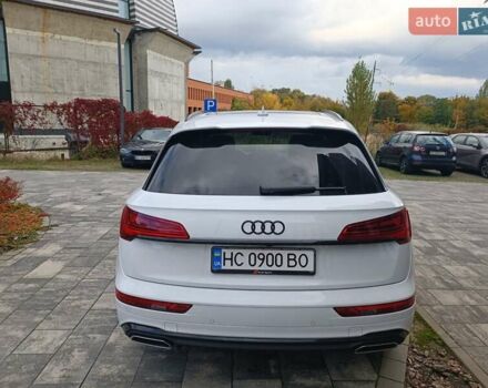 Ауди Ку 5 2023 в Львове на Automoto.ua Белый Ауди Ку 5, объемом двигателя 1.98 л и пробегом 24 тыс. км за 35000 $, фото 4 на Automoto.ua