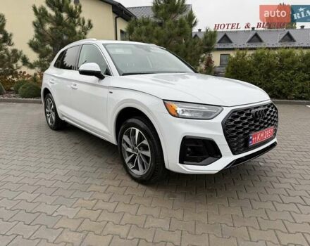 Ауди Ку 5 2023 в Виннице на Automoto.ua Белый Ауди Ку 5, объемом двигателя 1.98 л и пробегом 11 тыс. км за 34400 $, фото 3 на Automoto.ua
