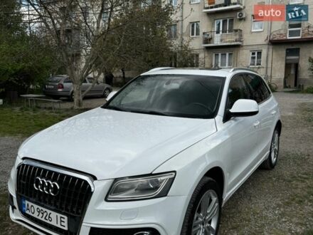 Белый Ауди Ку 5, объемом двигателя 3.2 л и пробегом 303 тыс. км за 10500 $, фото 1 на Automoto.ua