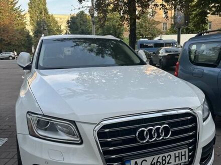 Белый Ауди Ку 5, объемом двигателя 2 л и пробегом 208 тыс. км за 15000 $, фото 1 на Automoto.ua