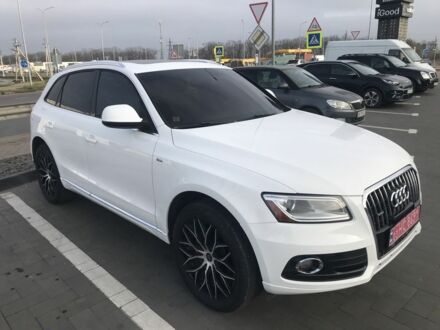 Белый Ауди Ку 5, объемом двигателя 2 л и пробегом 180 тыс. км за 13800 $, фото 1 на Automoto.ua