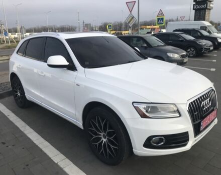 Белый Ауди Ку 5, объемом двигателя 2 л и пробегом 180 тыс. км за 13800 $, фото 1 на Automoto.ua