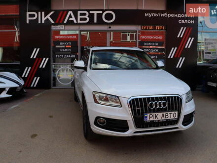 Белый Ауди Ку 5, объемом двигателя 2 л и пробегом 201 тыс. км за 15700 $, фото 1 на Automoto.ua