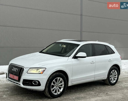 Белый Ауди Ку 5, объемом двигателя 2 л и пробегом 217 тыс. км за 11800 $, фото 1 на Automoto.ua
