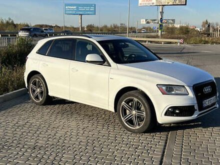 Ауди Ку 5 2013 в Львове на Automoto.ua Белый Ауди Ку 5, объемом двигателя 3 л и пробегом 222 тыс. км за 16750 $, фото 1 на Automoto.ua