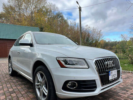 Ауди Ку 5 2014 в Лохвице на Automoto.ua Белый Ауди Ку 5, объемом двигателя 2.97 л и пробегом 198 тыс. км за 21000 $, фото 1 на Automoto.ua