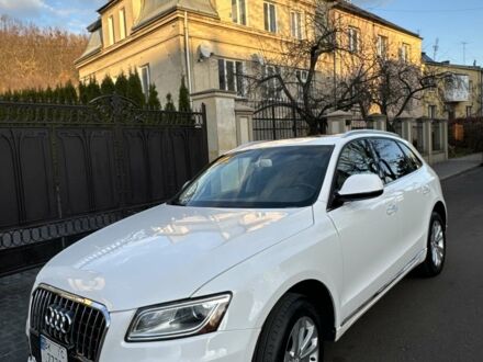 Белый Ауди Ку 5, объемом двигателя 2 л и пробегом 195 тыс. км за 18400 $, фото 1 на Automoto.ua