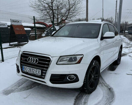 Белый Ауди Ку 5, объемом двигателя 2 л и пробегом 150 тыс. км за 17000 $, фото 1 на Automoto.ua