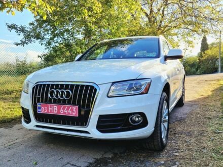 Ауди Ку 5 2014 в Нововолынск на Automoto.ua Белый Ауди Ку 5, объемом двигателя 2 л и пробегом 185 тыс. км за 15500 $, фото 1 на Automoto.ua