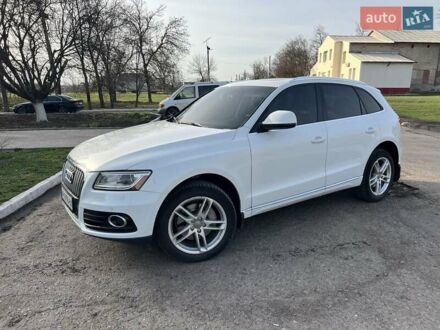 Ауди Ку 5 2014 в Днепре (Днепропетровске) на Automoto.ua Белый Ауди Ку 5, объемом двигателя 3 л и пробегом 186 тыс. км за 17899 $, фото 1 на Automoto.ua