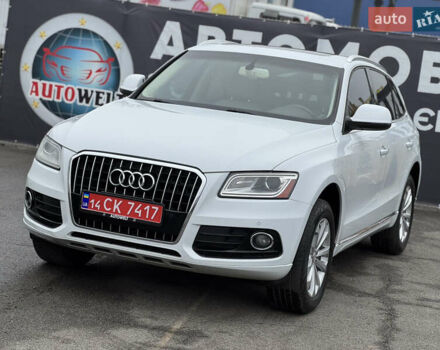 Белый Ауди Ку 5, объемом двигателя 2 л и пробегом 207 тыс. км за 13700 $, фото 1 на Automoto.ua