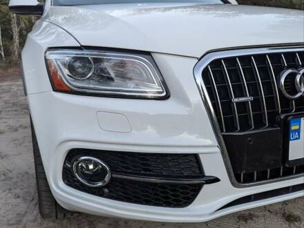 Белый Ауди Ку 5, объемом двигателя 3 л и пробегом 95 тыс. км за 17999 $, фото 1 на Automoto.ua