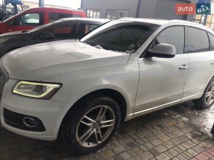 Білий Ауді Ку 5, об'ємом двигуна 2 л та пробігом 215 тис. км за 13500 $, фото 1 на Automoto.ua