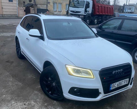 Белый Ауди Ку 5, объемом двигателя 1.98 л и пробегом 129 тыс. км за 19800 $, фото 1 на Automoto.ua