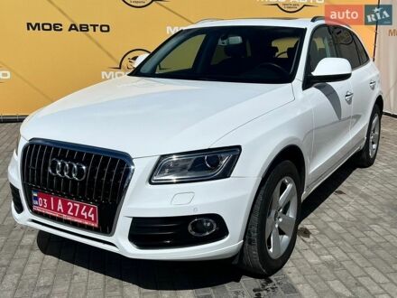 Белый Ауди Ку 5, объемом двигателя 2 л и пробегом 212 тыс. км за 18900 $, фото 1 на Automoto.ua