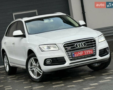 Белый Ауди Ку 5, объемом двигателя 2 л и пробегом 92 тыс. км за 15550 $, фото 1 на Automoto.ua