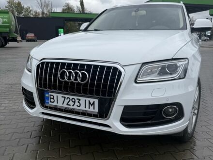 Ауди Ку 5 2015 в Полтаве на Automoto.ua Белый Ауди Ку 5, объемом двигателя 2 л и пробегом 208 тыс. км за 15700 $, фото 1 на Automoto.ua