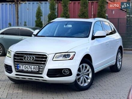 Ауди Ку 5 2015 в Ивано-Франковске на Automoto.ua Белый Ауди Ку 5, объемом двигателя 1.98 л и пробегом 175 тыс. км за 16500 $, фото 1 на Automoto.ua