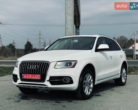 Белый Ауди Ку 5, объемом двигателя 2 л и пробегом 244 тыс. км за 13600 $, фото 1 на Automoto.ua