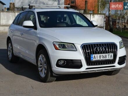 Ауди Ку 5 2015 в Белой Церкве на Automoto.ua Белый Ауди Ку 5, объемом двигателя 1.98 л и пробегом 240 тыс. км за 14950 $, фото 1 на Automoto.ua