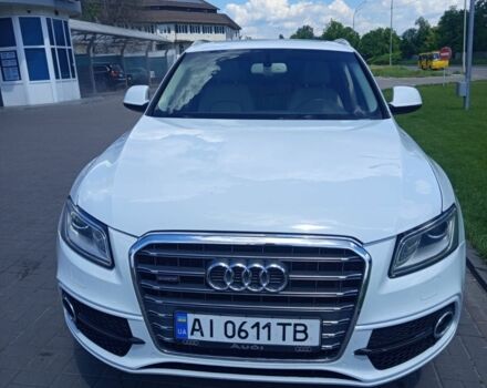Белый Ауди Ку 5, объемом двигателя 2 л и пробегом 157 тыс. км за 298 $, фото 1 на Automoto.ua