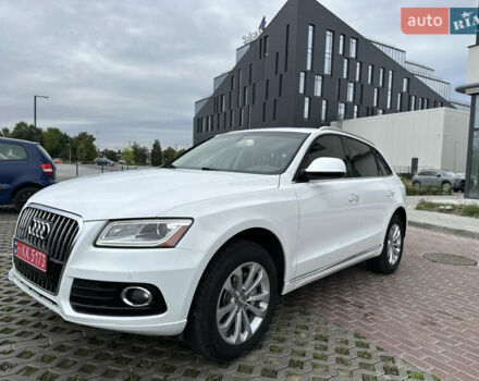 Белый Ауди Ку 5, объемом двигателя 2 л и пробегом 156 тыс. км за 15599 $, фото 1 на Automoto.ua