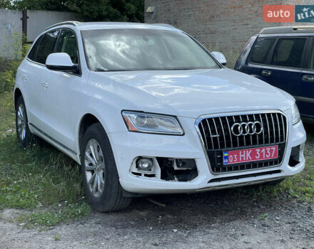 Білий Ауді Ку 5, об'ємом двигуна 2 л та пробігом 202 тис. км за 9900 $, фото 1 на Automoto.ua