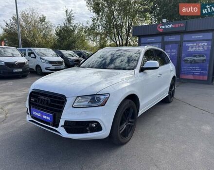 Белый Ауди Ку 5, объемом двигателя 3 л и пробегом 132 тыс. км за 19200 $, фото 1 на Automoto.ua
