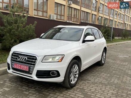 Белый Ауди Ку 5, объемом двигателя 1.98 л и пробегом 105 тыс. км за 16600 $, фото 1 на Automoto.ua